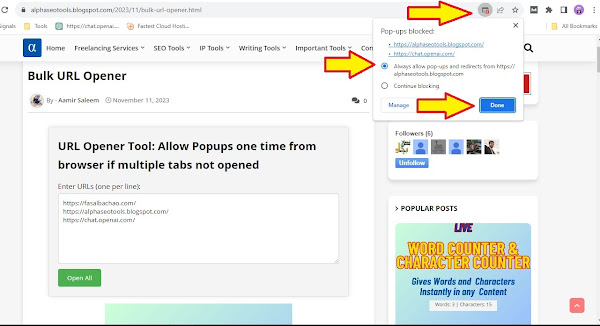 Bulk URL Opener – Open Multiple URLs in One Click Free 2 Bulk URL Opener
