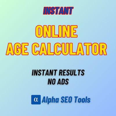 Online Age Calculator