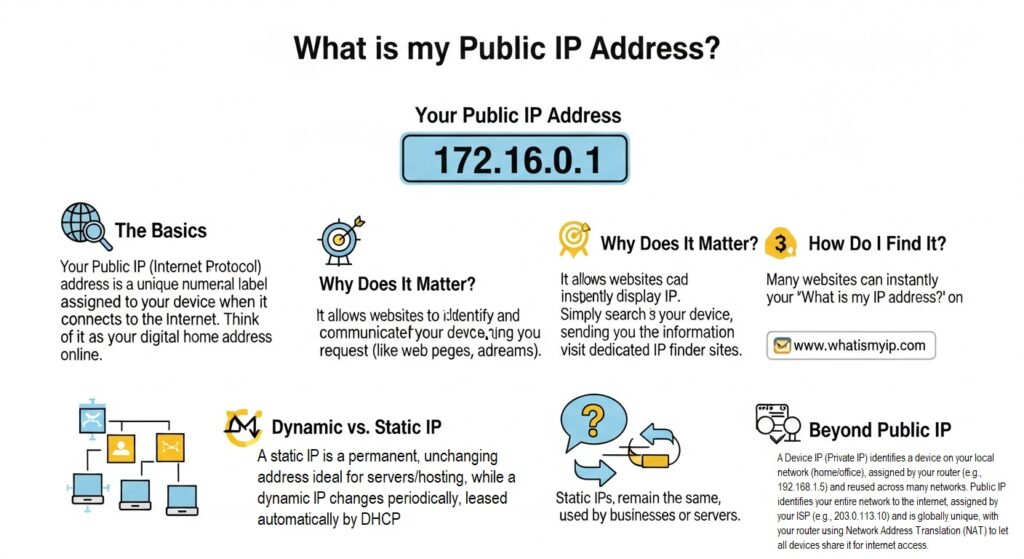 What is my Public IP Address? Simply check your IP 2 What is my Public IP Address
