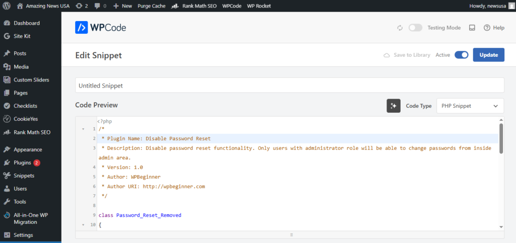 How to Disable Password for All Users Except Admins in WordPress? Simple Method 3 image