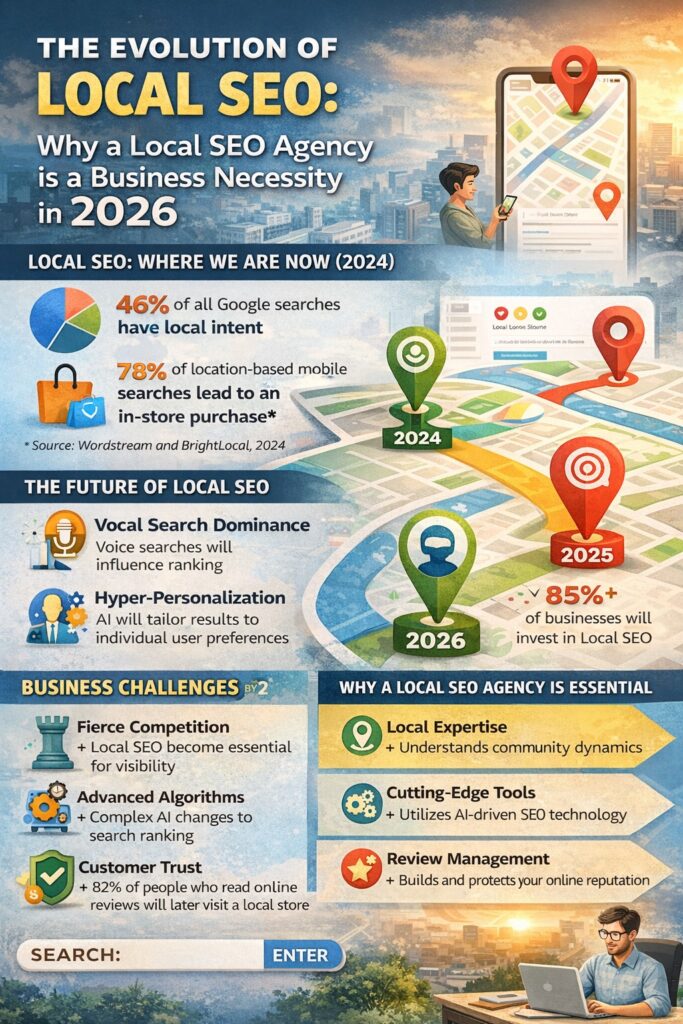 Evolution of Local SEO: Why a Local SEO Agency is a Business Necessity in 2026 3 Local SEO Agency