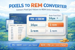 Pixels to REM Converter (PX ↔ REM Calculator) 40 Pixels to REM Converter (PX ↔ REM Calculator)