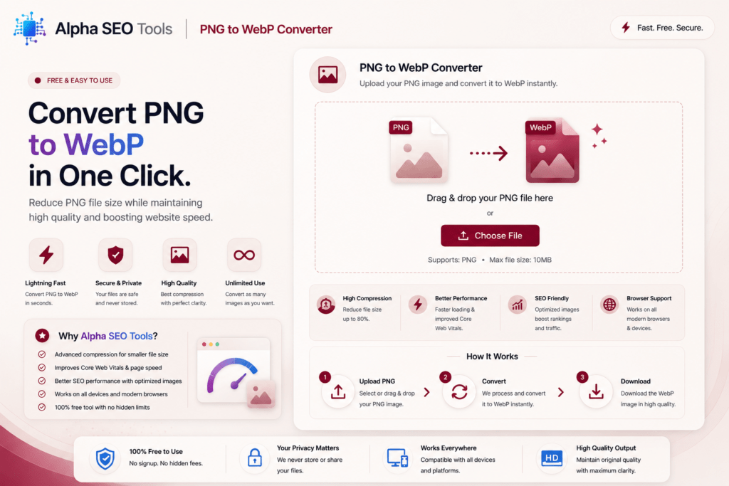 Free PNG to WebP Converter: Half the File Size, Zero Compromise 2 PNG to WebP converter