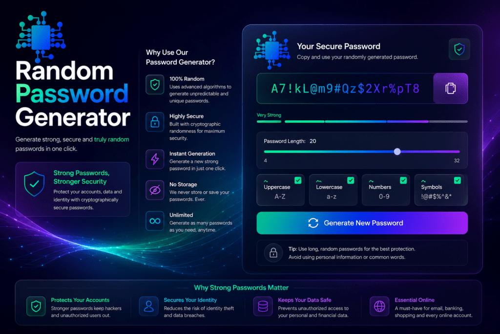 Random Password Generator: Stop Using Weak Passwords Before It Costs You Everything 3 random password generator