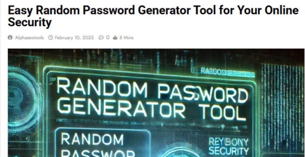 Random Password Generator: Stop Using Weak Passwords Before It Costs You Everything 2 random password generator