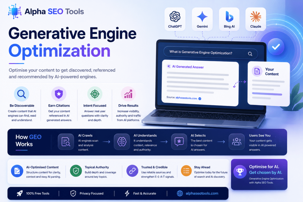 Generative Engine Optimization in 2026: Get Your Brand Into the AI Conversation 3 generative engine optimization