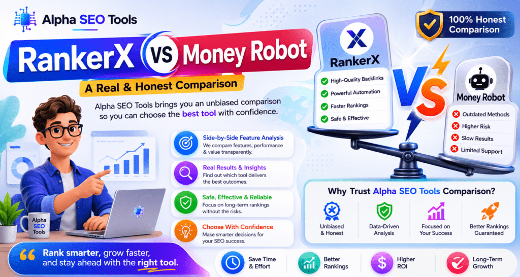 RankerX vs Money Robot Comparison; Do They Still Work in 2026? What Is the Real Potential? 2 RankerX vs Money Robot