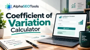 Coefficient of Variation Calculator: Compare Effectively | Alpha SEO Tools 52 Coefficient of Variation Calculator: Compare Effectively | Alpha SEO Tools