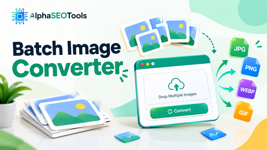 Batch Image Converter: Complete Guide to Converting Multiple Images Online 2 Batch Image Converter by alphaseotools.com
